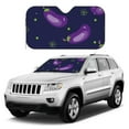 thumbnail image 3 of Bingfone Eggplant Car Windshield Sunshade,Sun Foldable Sun Shield Sun Visor for Car - Medium, 3 of 9