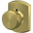 thumbnail image 7 of Schlage F170BWE622GRW Bowery Non-Turning One-Sided Dummy Door Knob - Black, 7 of 7