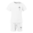 thumbnail image 5 of Xmyrz Shorts Set For Men Outfits Set Fresh Short Sleeve Suitable Large Size Coconut Tree Print Regular Style Holiday Trendy Clothes Sets, 5 of 5