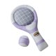 thumbnail image 1 of Popular! Dog Tennis Sports Sounding Paper Racket Toy Set Teddy Teething Companion Pet Supplies, 1 of 4