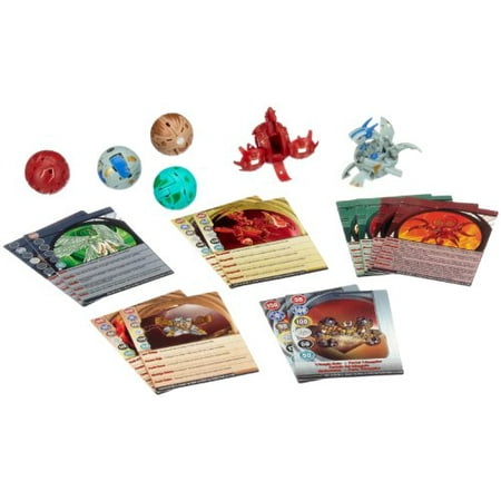- Bakugan Battle 6 Pack, Green vs. Red