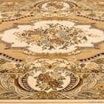 thumbnail image 4 of Allstar White High-End Ultra-Dense Thickness Weight Woven Traditional Persian. High Quality Area Rug (7' 10" x 10' 8"), 4 of 6