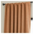 thumbnail image 6 of TiaGOC Faux Linen Room Darkening Curtains - 108 Inches Long Luxury Linen Curtains for Bedroom & Living Room (1 Panel), 50W X 108L, Desert Orange, 6 of 9