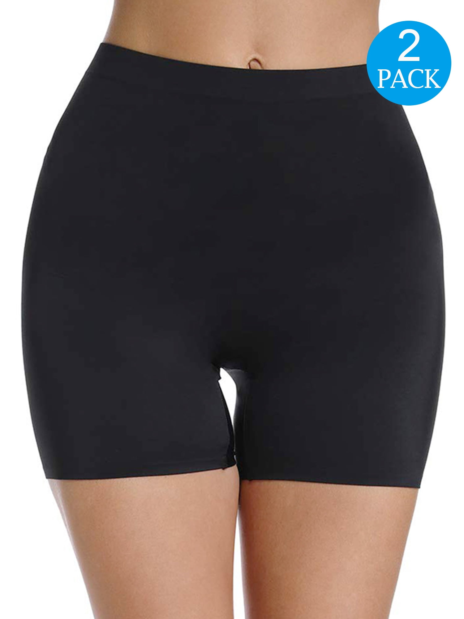 Seamless Shaping Boyshorts Panties for Women Tummy Control Shapewear Under Dress Slip Shorts Underwear 