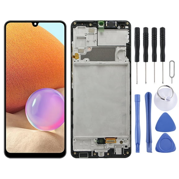 Cellphone Spare Parts  Original Super AMOLED LCD Screen for Samsung Galaxy A32 SM-A325(4G Version) Digitizer Full With