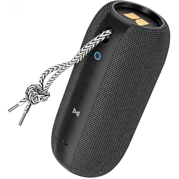 wonima11 S320 Bluetooth Speaker, 40W True Wireless,360° Stereo Sound Effect,IPX7 Waterproof, 32 Hour Playing Time,Suitable for Outdoor Portable Speaker,Black.
