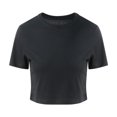 thumbnail image 1 of AWDis Just Ts - Camiseta estilo cropped para mujer (Negro), 1 of 2