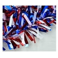 thumbnail image 3 of Independent Day Colorful Flower Red White Blue Five Pointed Star Colored Ribbon Venue Layout, Memorial Day Decorations, 3 of 7