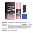 thumbnail image 4 of 100ml Interior Polish Dashboard Polishing Cleaner Multipurpose Car Cleaner with Sponge & Wipe Detailing Cleaner, 4 of 8