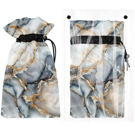 

Josid Marble Pattern Reusable Outdoor Faucet Insulation Covers Waterproof and Freeze-Resistant Spigot Protector Bags 2 Pack 11 x 6.9