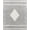 Light Slate, Medium Gray, Black / Mcdonald, variant on Hauteloom McDonald Recycled Material Living Room, Bedroom Area Rug - Bohemian, Transitional - Light Slate, Medium Gray, Black - 2' x 3'