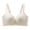 Beige, variant on Women'S Lift-Up Seamless Latex Underwear Women'S Big Breasts Slimming Smaller Breasts-Reducing Anti-Sagging Bra Beige 34