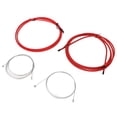 thumbnail image 4 of Bike  Cable And Transmission Cable, Heat Resistant Galvanized Wire Core Bike Brake Cable Housing Kit  For Foldable Bikes Black,Red, 4 of 8