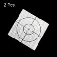 thumbnail image 3 of Uxcell 2pcs Survey Reflector Sheet 100x100mm Self-Adhesive Survey Target Mark Silver, 3 of 6