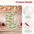 thumbnail image 4 of Uemuo Twig Sloth Print Christmas Stockings, 18inch Xmas Hanging Stocking Decorations for Christmas Party Family Decor, 4 of 7