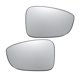 thumbnail image 1 of Reemplazo de vidrio del espejo retrovisor izquierdo y derecho de Unique Bargains, no calefaccionado, blanco con respaldo, adecuado para Honda Accord 18-22, 1 of 6