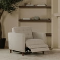 thumbnail image 6 of Moe's Home Collection Bridgers Power Recliner Chair Warm Grey Fabric, 6 of 9