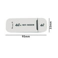 thumbnail image 2 of CUITING 4g Lte USB 150mbps Modem Stick USB Mobile Broadband Portable Wireless Wifi Adapter Home Office 4g Card Router, 2 of 8