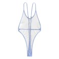thumbnail image 3 of Sngxgn Swimsuit Women Tummy Control Vintage Swimsuits U Back Modest Swimwear(Blue,M), 3 of 8