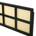 thumbnail image 6 of Headboard, King Size, Wood, Black, Modern Contemporary Urban Design, Bedroom Master Guest Suite, 6 of 9