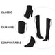 thumbnail image 3 of EeaseMX 1 par de botas puntiagudas hasta el muslo para mujer, botas de tacón alto grueso para mujer, botas de invierno, 3 of 7