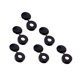 thumbnail image 5 of WRISTBIQUE 200Ud Tapas Decorativas De Tornillo Plástico Negro Para Bicicletas Con Impermeable, 5 of 8