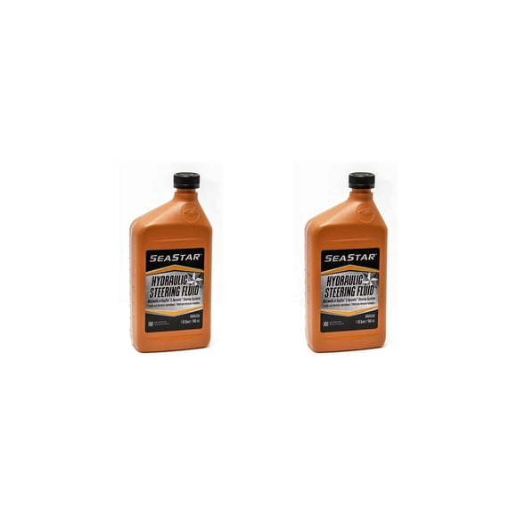 Dometic SeaStar Hydraulic Steering Fluid, HA5430H, 1 Quart (Two Pack)