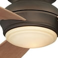 thumbnail image 4 of Ceiling Fan With Light Kit In Traditional Style 11 Inches Tall By 52 Inches Wide-Oil Rubbed Bronze Finish-Medium Maple Blade Color Minka Aire Fans, 4 of 5