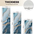 thumbnail image 4 of Blue Marble Gold Wave Pattern Kitchen Rugs Sets Of 3,Kitchen Runner Rugs Non Skid Washable,Decorative Kitchen Floor Mats for Kitchen,Sink,Laundry,17"x30"+ 17"x47" + 17"x59", 4 of 6