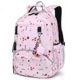 thumbnail image 1 of Mochila escolar grande, bonita mochila escolar para estudiantes, mochilas de libros de escuela primaria impermeables impresas para niñas adolescentes y niños, 1 of 4