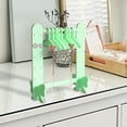 thumbnail image 1 of Soporte de exhibición para joyería Salvador Organizador de soporte 8 Mini perchas Verde, 1 of 10
