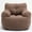 Brown, variant on PORKISS Bean Bag Chair for Teens & Kids, Soft Foam Lazy Sofa with Teddy Fabric, Single Leisure Sofa Chair for Dorm Bedroom Living Room, Ivory