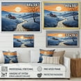 thumbnail image 4 of Designart "Countryside Twilight Blues horizon II" Countryside Floater Framed Canvas Print, 4 of 7