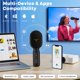 thumbnail image 3 of Micrófono inalámbrico Bluetooth para karaoke StageSound con luces RGB, 3 of 8