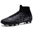 thumbnail image 3 of Botas de fútbol de alta calidad para hombre y niño, zapatos de entrenamiento al aire libre, tacos Unisex ultraligeros antideslizantes, envío directo, 3 of 5