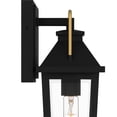 thumbnail image 6 of Buckley 1-Light Matte Black Outdoor Wall Lantern, 6 of 6