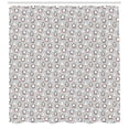 thumbnail image 3 of Ambesonne Winter Shower Curtain, Penguin on Snow Pattern, 69"Wx84"L, Multicolor, 3 of 3