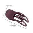 thumbnail image 6 of Yauxim Hairpin Hair Claw Clip Flat Clip Theme Hair Claw Clamp Elegant Wide Hair Holder Barrettes Strong Hold Hairpin for Girls, 6 of 8