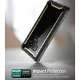 thumbnail image 3 of YOYO Ares Designed for Galaxy Note 9 Case, Full-Body Rugged Clear Bumper Case with Built-in Screen Protector for Galaxy Note 9 2018 Release, Black/Gold, 3 of 7