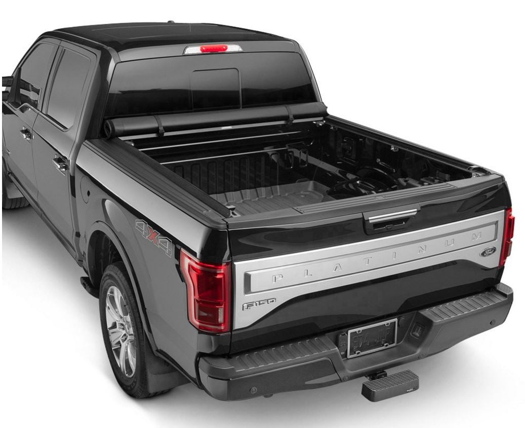 Rl Concepts Roll Up Soft Tonneau Cover 16x Led Lights 15 17 Ford F150 6 5 Ft 78 Truck Bed Walmart Com Walmart Com