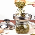 thumbnail image 2 of 2 Pcs Set Funnel for Wide and Regular Jars Useful Stainless Steel Wide Mouth Canning Funnel Large Mo, 2 of 5