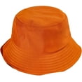 thumbnail image 3 of CoCopeaunts Kids Bucket Hat and Women Bucket Cap Summer Sunscreen Men Pure Color Outdoor Collapsible Fisherman Hat 2 Sizes, 3 of 8