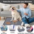 thumbnail image 4 of Tapete para Comida de Perro Sugarzoon Gris Silicona Impermeable Antideslizante 55x40 cm, 4 of 8