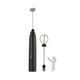 thumbnail image 5 of Toystoory Espumador de leche eléctrico, batidor de huevos, batidor, herramientas de café, espumador, agitador de cocina, accesorios ajustables Negro 2piezas, 5 of 6