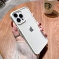 thumbnail image 1 of Parachoques transparente a prueba de golpes para iphone, funda dura de acrílico, accesorios para iphone 14, 13, 12, 11 Pro Max, Mini, X, XR, XS MAX, 7, 8 Plus, SE2020, 1 of 4