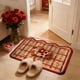 thumbnail image 4 of Tapete de cocina para San Valentín | Alfombra absorbente antideslizante de 40 x 60 cm | Felpudo de poliéster para entrada, baño y lavabo | Decoración navideña multicolor, 4 of 6