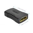 thumbnail image 3 of LAICAIW 6 Pack HDMI Coupler Gold Plated Adapter High-Speed Female to Female Resolution F/F Connector 3D 4K HDTV 1080P Support Cable Extender, 3 of 5