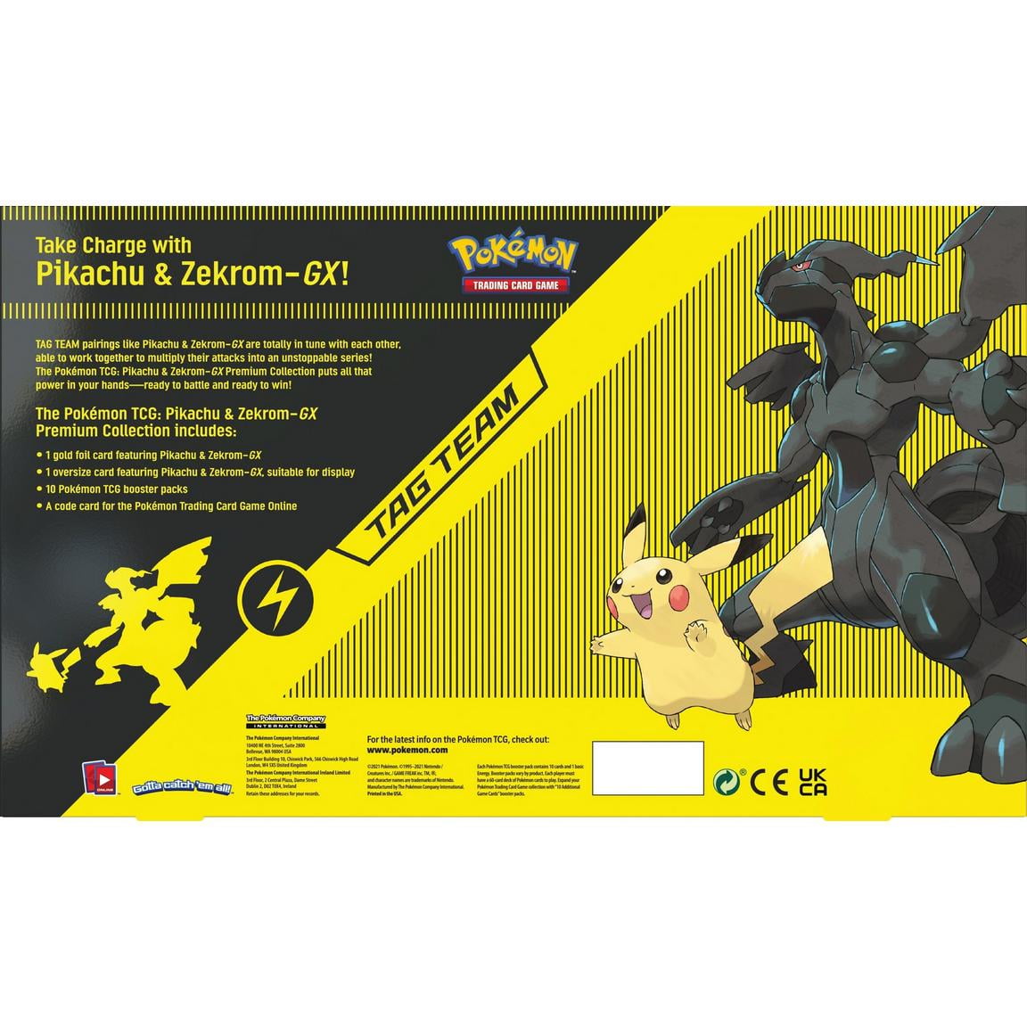 Pokemon Trading Card Game: Pikachu and Zekrom-GX Premium Collection  (Exclusive) - Walmart.com