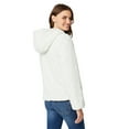 thumbnail image 5 of Free Country Women's Hooded Cirrus Quilted Reversible Jacket Black XS, 5 of 6