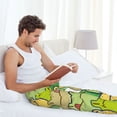 thumbnail image 5 of Rocae Cartoon Frog Mens Pajama Pants Pj Pants Mens Lounge Pants-Large, 5 of 6